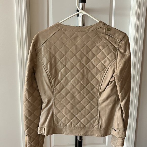 Quilted faux leather jacket - Picture 5 of 6